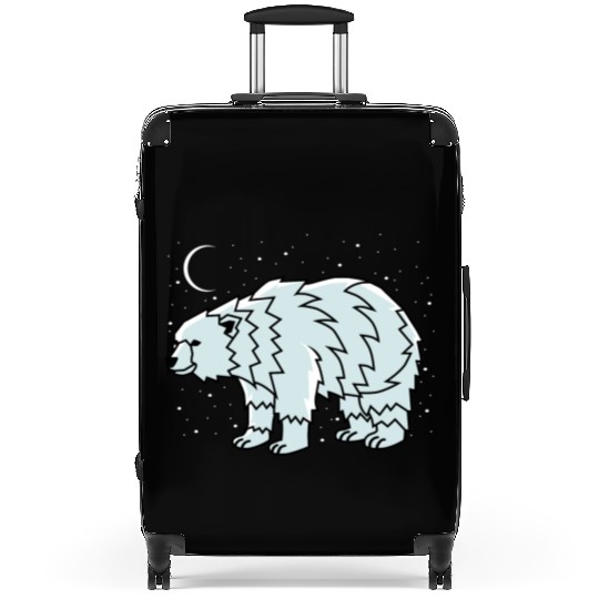 Tribal Polar Bear Indigenous Gift Suitcases