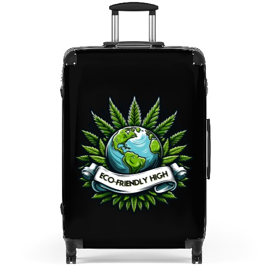"Eco-Friendly High": Earth & Cannabis Unity Suitcases