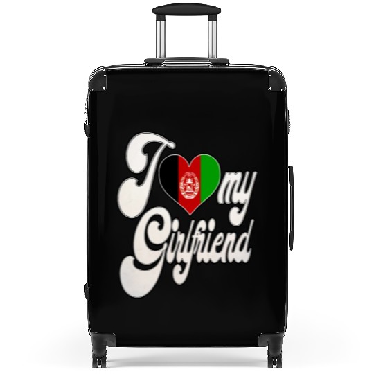 AfghanI Love My Afghanistan Girlfriend Suitcases