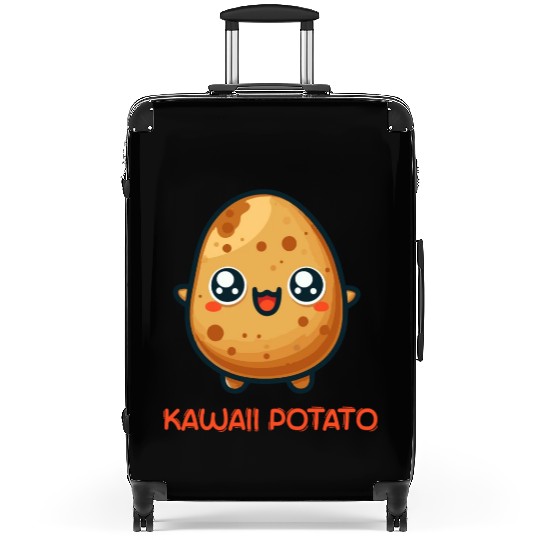 Cute kawaii potato Suitcases