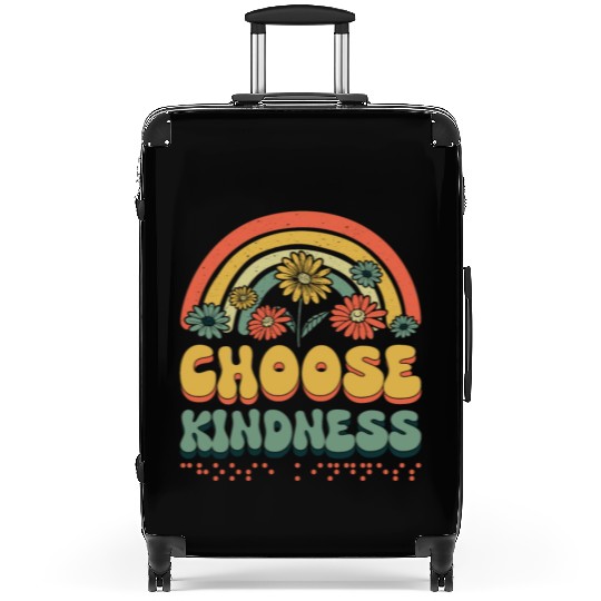 Choose Kindness Braille Alphabet Braille Language Suitcases