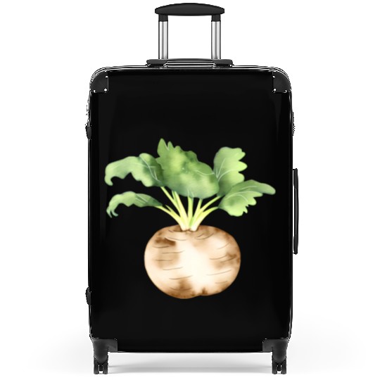 Fresh Turnip Suitcases
