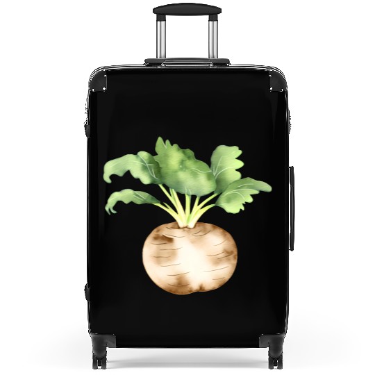 Fresh Turnip Suitcases