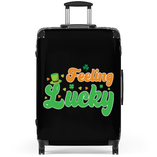 Feeling Lucky St. Patrick's Day Suitcases