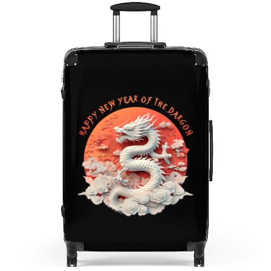 Fantasy Dragon: Happy New Year of the Dragon! Suitcases