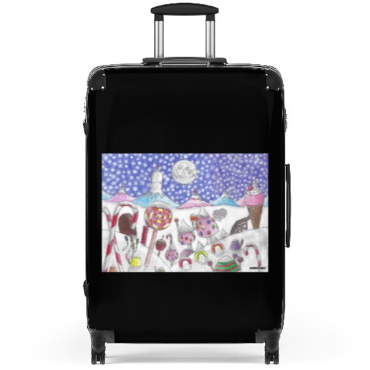 The Nutcracker Christmas Candy Land Suitcases