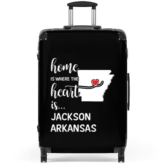 Jackson County Arkansas Is Where My Heart Is Cool Suitcases