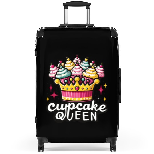 Cupcake Queen Delicious Bakery Muffin Suitcases