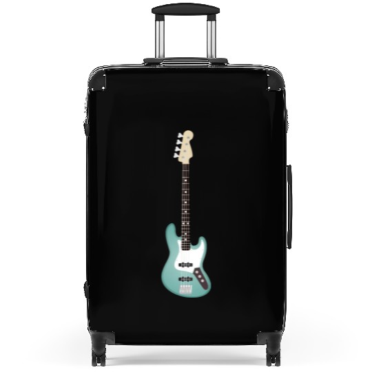 Seafoam Green Bass Suitcases