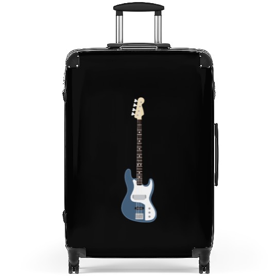 Blue Bass guitar Suitcases