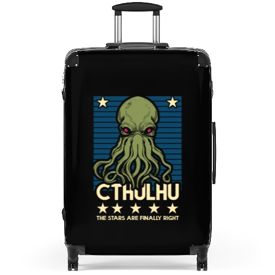 Cthulhu 1Cthulhu! The Stars are finally right! Suitcases