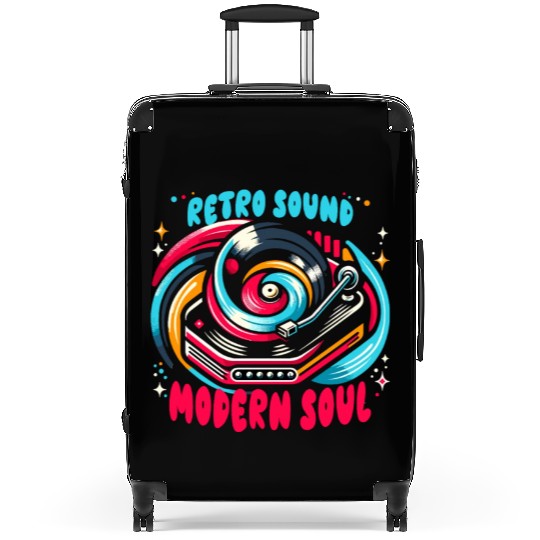 Vinyl Records LP Collector Record Lover Audiophile Suitcases