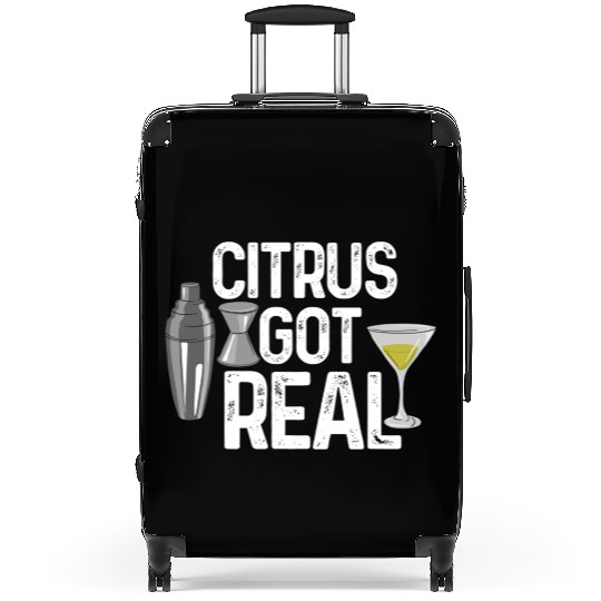 Bartender Citrus Got Real Suitcases