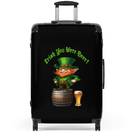 Irish You Were Beer Suitcases