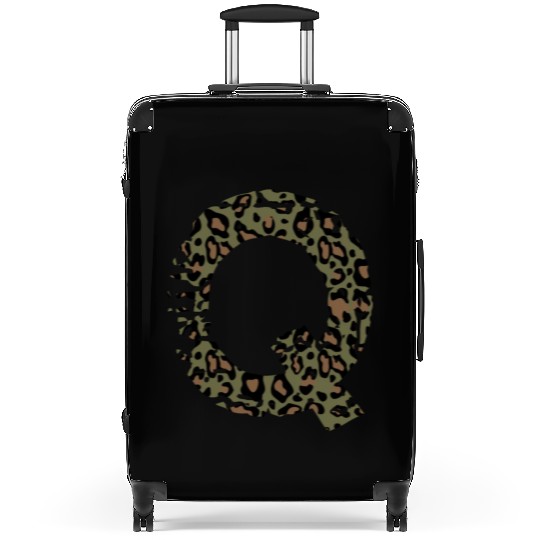 Q army camo design Suitcases
