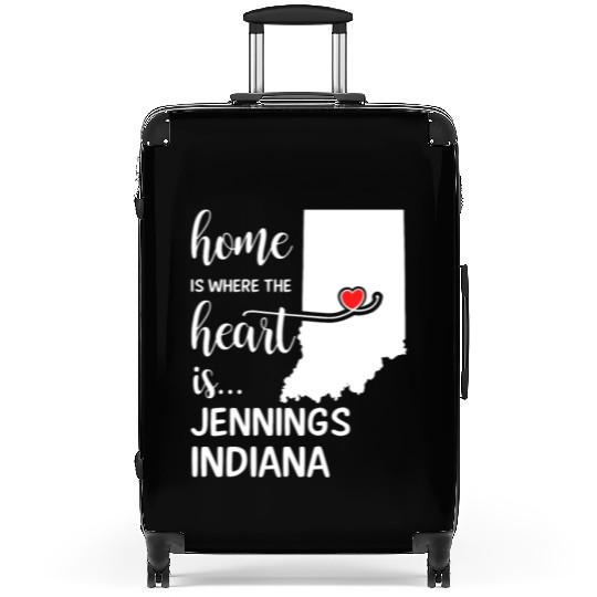 Jennings County Indiana Is Where My Heart Is Cool Suitcases