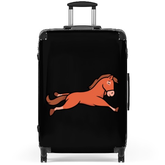 Sleeping horse Suitcases