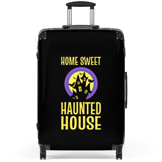 Home Sweet Haunted House Ghost Hunter Suitcases