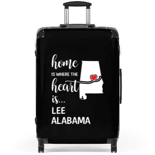 Lee County Albm Is Where My Heart Is Cool Gift Suitcases