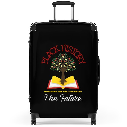Honoring Past Inspiring Future Black History month Suitcases