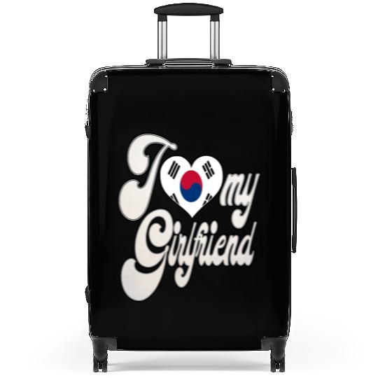 uploadedI Love My South Korean Girlfriend Suitcases