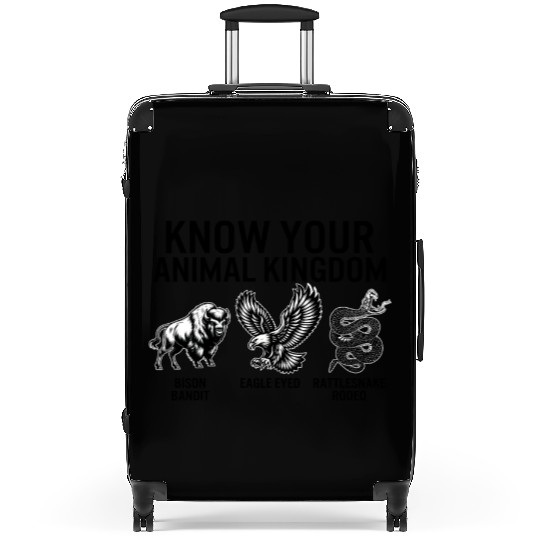 Animal Suitcases, Know Your Animal Kingdom Bison