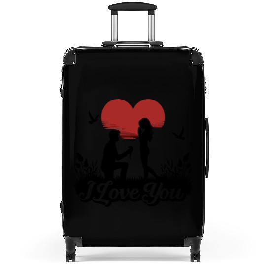 Love in Every Stitch: Valentine's Day Suitcases