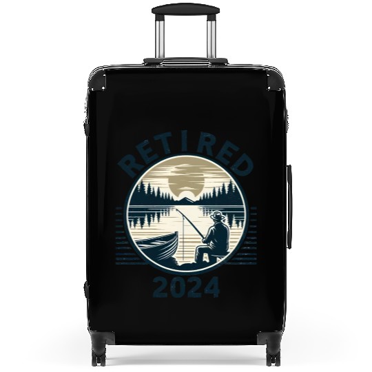 Gone Fishing Not Working Retired 2024 Suitcases