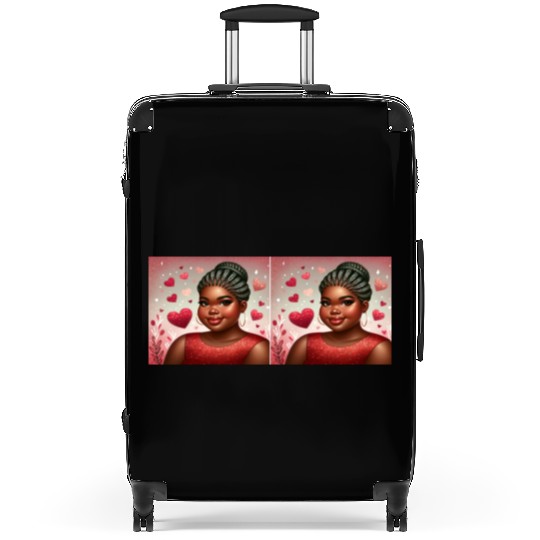 Cupid's Choice: Melanin Magic Suitcases