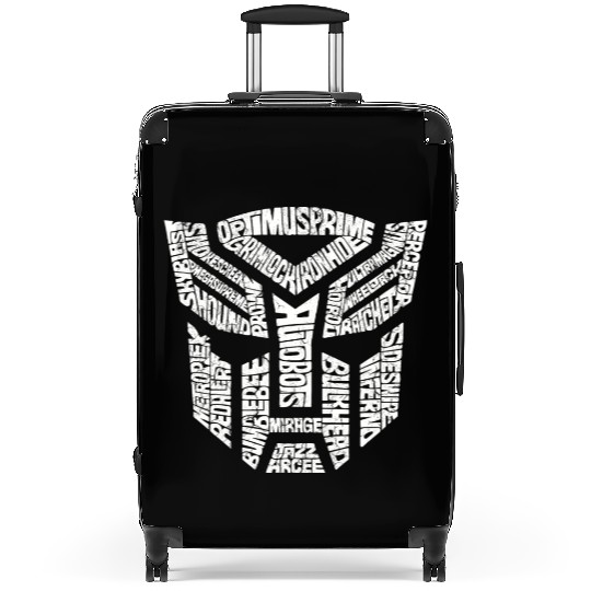 Trans formers Autobots Comics Typography Suitcases