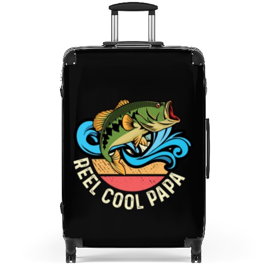 Reel Cool Papa Fishing Captain Gift Suitcases