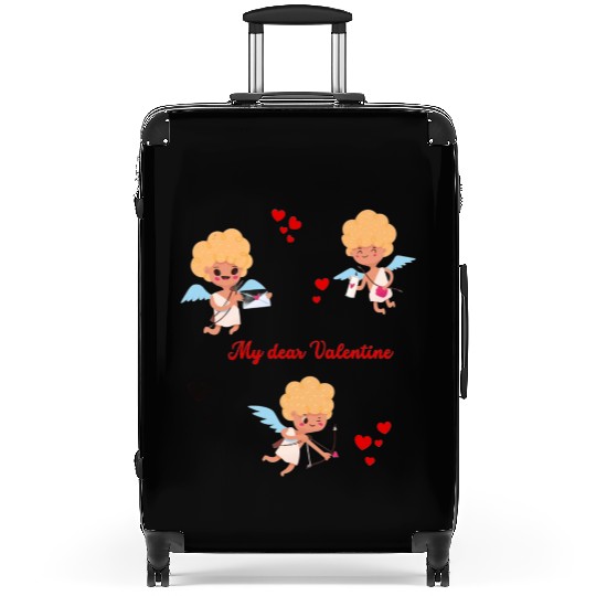 Spread love and Embrace cupid's charm! Suitcases
