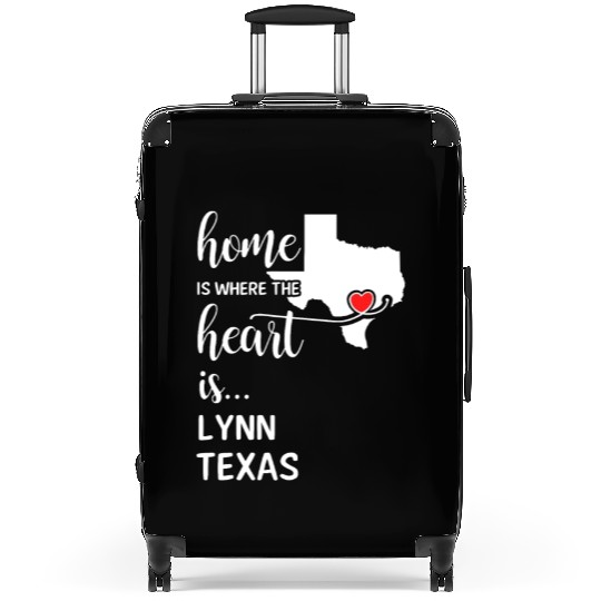 Lynn County Texas Is Where My Heart Is Gift Suitcases