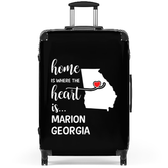 Marion County Georgia Is Where My Heart Is Cool Suitcases