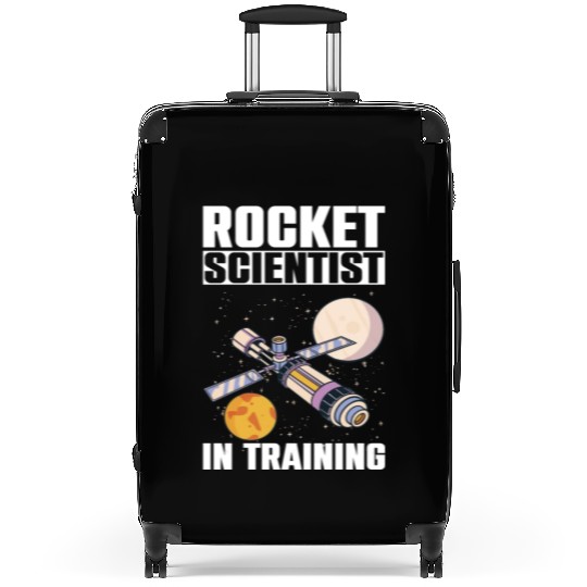 Rocket Scientist Studied Science In Training Suitcases