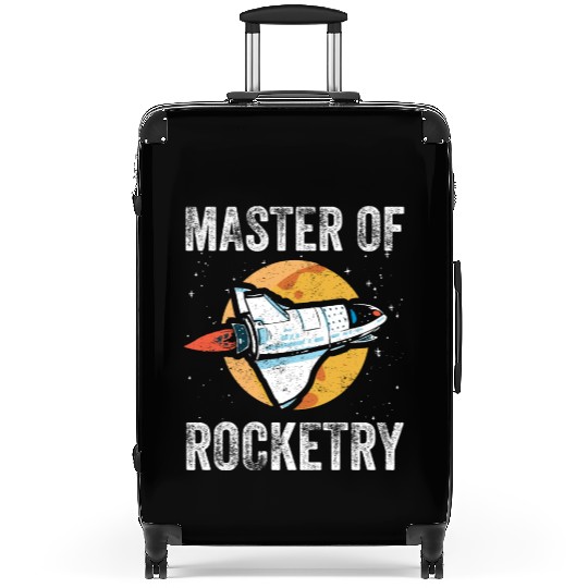Space Engineer Saying: Master Of Rockerty Suitcases