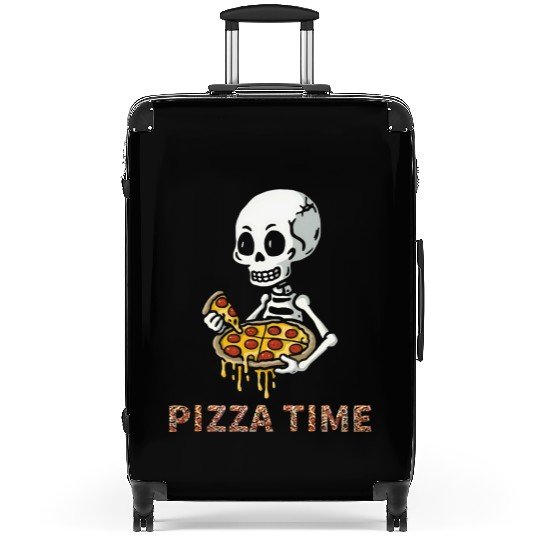 Cheesy Laughs: Pizza Apparel Suitcases