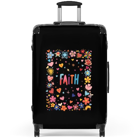 Hearts, Flowers & Faith: A Pastel Promise for Her Suitcases