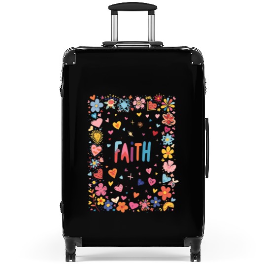 Hearts, Flowers & Faith: A Pastel Promise for Her Suitcases