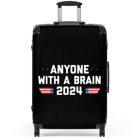 2024 Brain Vote Democracy Anti-Trump Suitcases