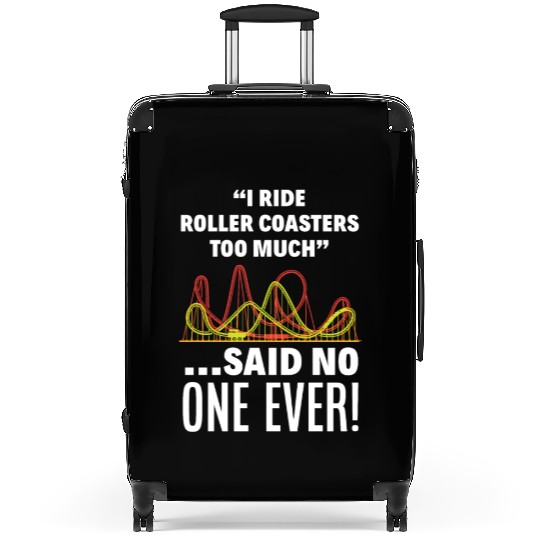 Roller Coaster Fan Suitcases