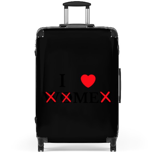 I Love Me I Heart Me I Love women I Red Heart Me Suitcases