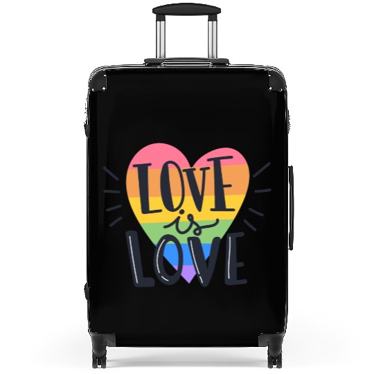 love is love Suitcases