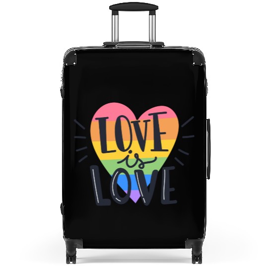 love is love Suitcases