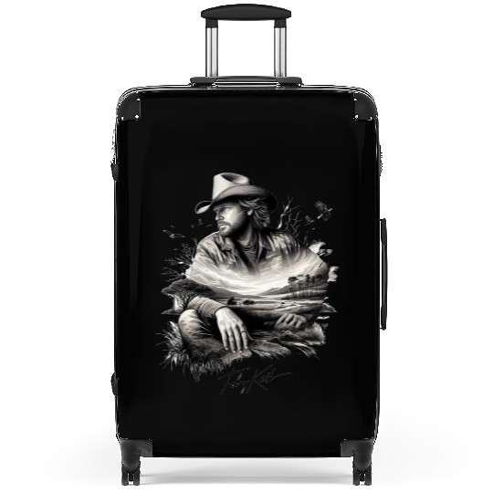 Toby Keith Suitcases