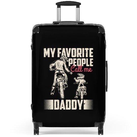 My favorite people call me daddy Vintage Suitcases