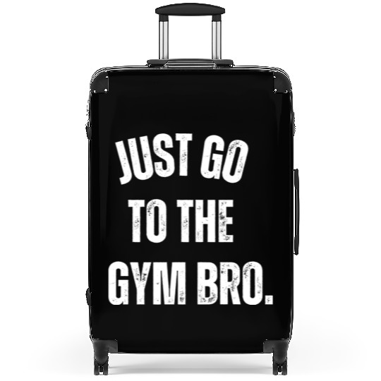 Men's Premium Fitness Suitcases Go To The Gym Bro
