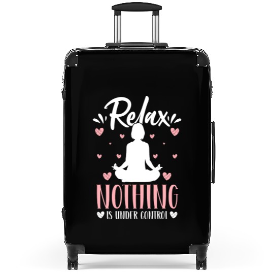 Yoga Spirit Buddha Enlightenment Suitcases