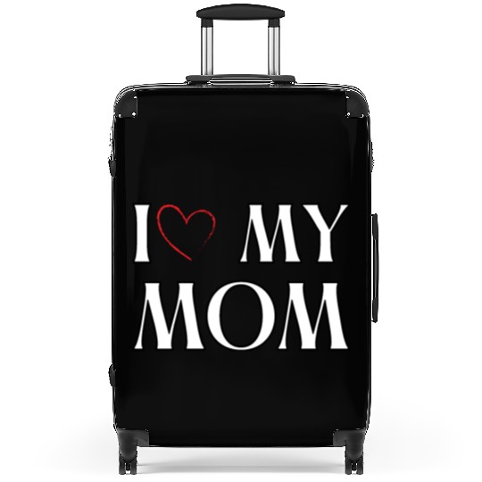 I love my mom Suitcases