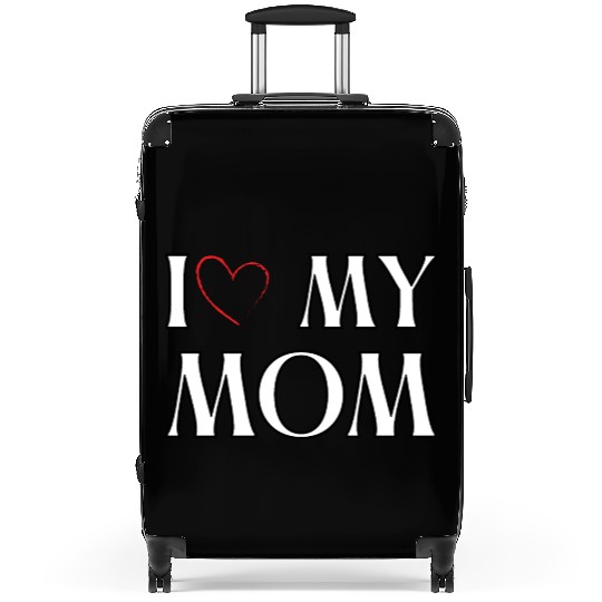 I love my mom Suitcases